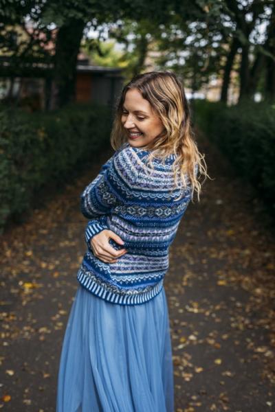 Sweater, Pullover Kinross Sapphire von Eribé of Scotland